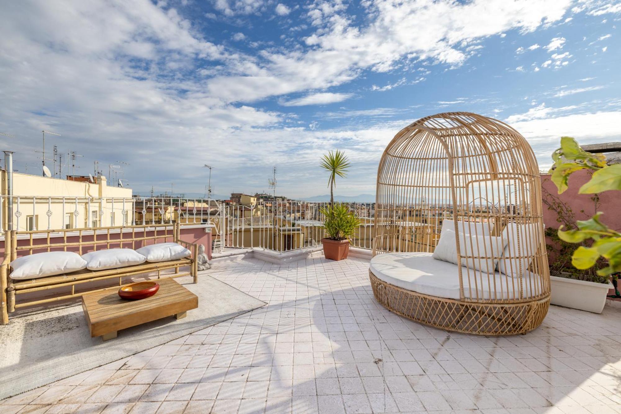 Aria Penthouse & Garden Apartment โรม ภายนอก รูปภาพ