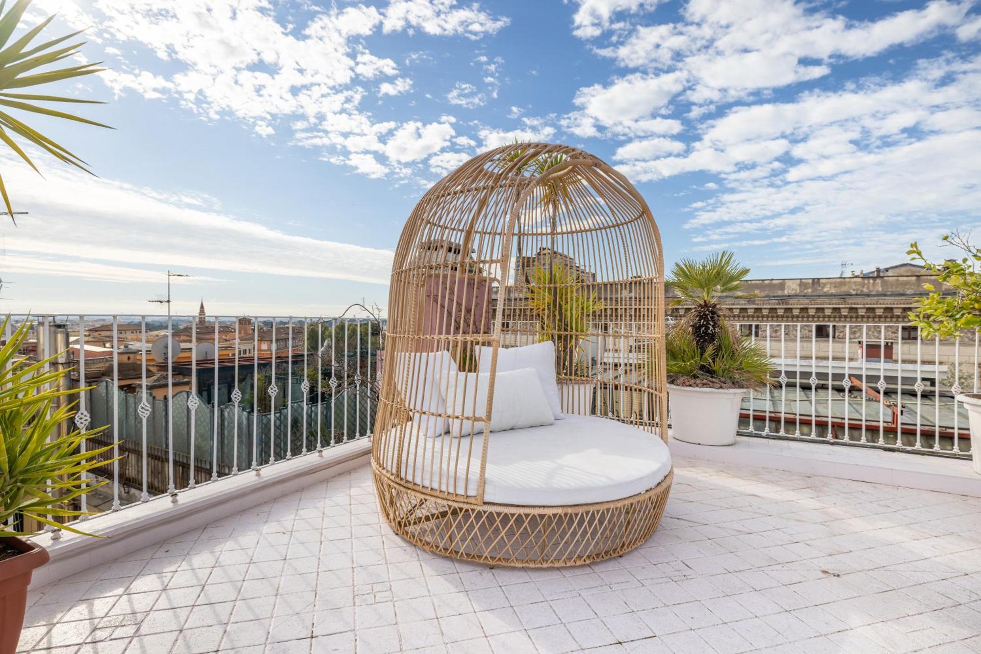 Aria Penthouse & Garden Apartment โรม ภายนอก รูปภาพ